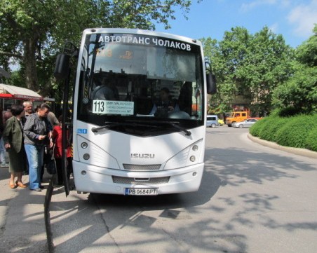 Автобус №113 променя маршрута си от утре