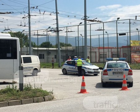 Жена е прегазената от автобус №9 в ЖР Тракия СНИМКИ