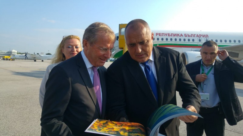 Бойко Борисов пристигна в Австрия, предава щафетата