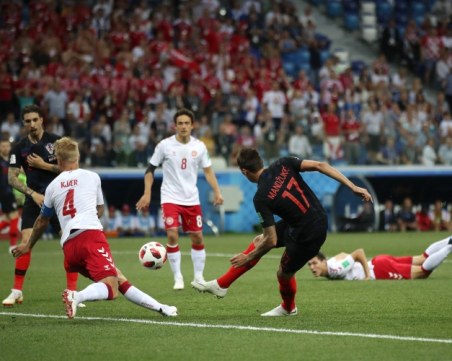 Дания - Хърватия 1:1, и тук ще гледаме продължения