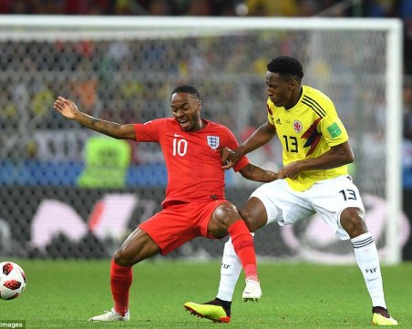 Англия - Колумбия 1:1 в най-грозния мач на световното