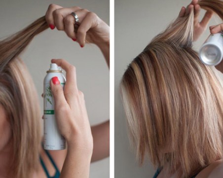 Ползвате ли сух шампоан за коса? Не прекалявайте с него