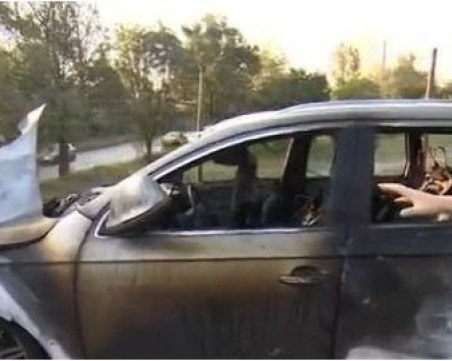 Запалиха автокъща в столицата, щетите са за над 80 000 лева