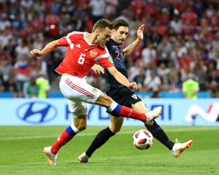 Русия – Хърватия 1:1, следват продължения