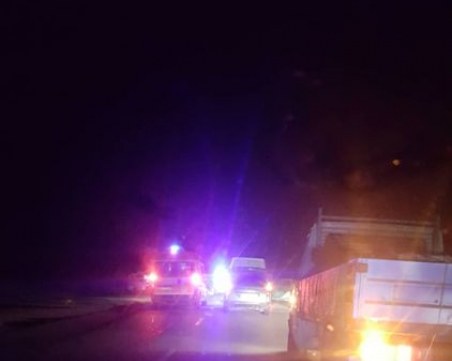 Катастрофа затапи Околовръстния път на Пловдив тази нощ