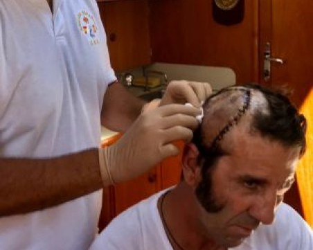 Разярен бик смъкна част от скалпа на испански матадор пред стотици зрители