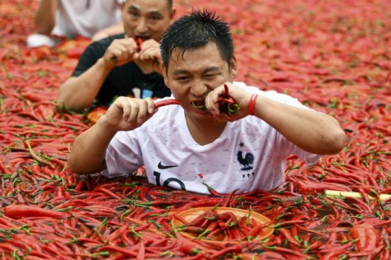 В Китай започна фестивалът на лютата чушка