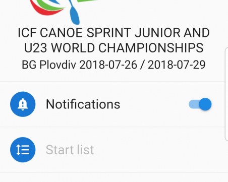 Световното по кану каяк в Пловдив на живо по телефона