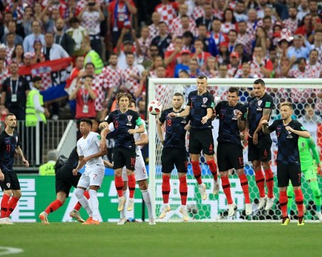 Хърватия - Англия 1:1 в истинска драма, ще има продължения