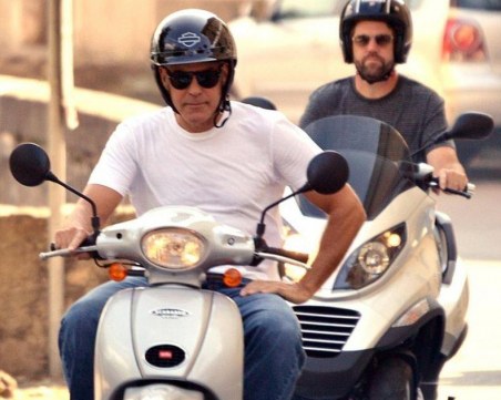 Камери са запечатали катастрофата с Джордж Клуни в Италия ВИДЕО