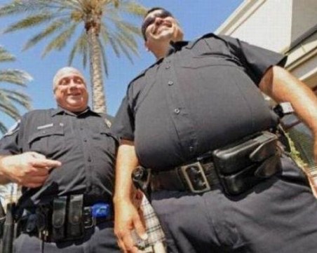 Закръглените полицаи може да останат без работа, ако не отслабнат