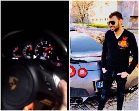 Фамилията Рашкови отново в издънка! Криси шпори с 300 км/ч по магистралата ВИДЕО