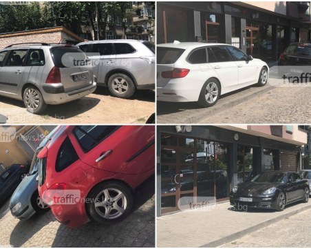 Окупация! Десетки шофьори блокират гаражи до Водна палата, превземат тротоари СНИМКИ