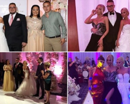 Пищна сватба вдигнаха семейство Гущерови! Светлана с рокля на марката на Галена СНИМКИ