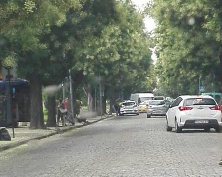 Такси помете жена в Кючука, пловдивчанката е в болница СНИМКА