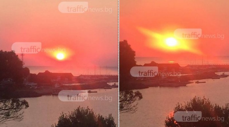 Пловдивчани заснеха слънчево затъмнение СНИМКИ