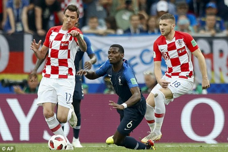 1:1 - Хърватия изравни на Франция