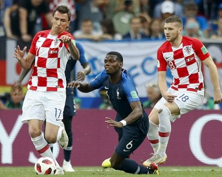 1:1 - Хърватия изравни на Франция