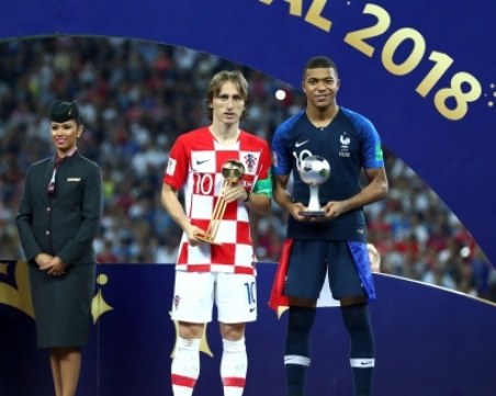 Модрич, Мбапе, Хари Кейн и Куртоа са номер 1 на световното