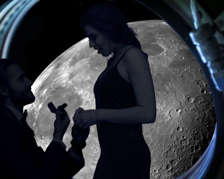 Само за 125 млн. евро: Предлагате брак на любимата на Луната