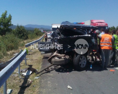 Вместо условна, шофьор получи ефективна присъда! Причината - меле с един загинал на АМ Тракия