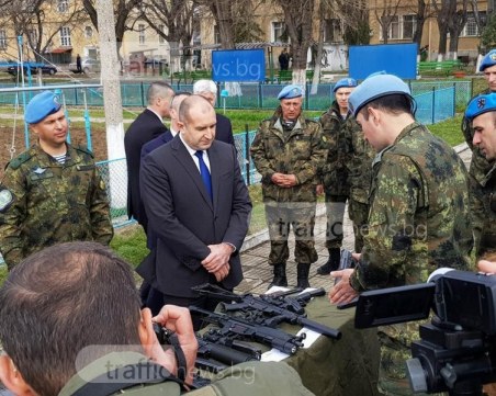 Румен Радев на специално посещение в Граф Игнатиево днес