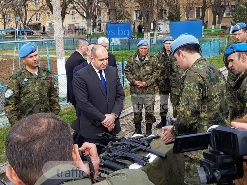 Румен Радев на специално посещение в Граф Игнатиево днес