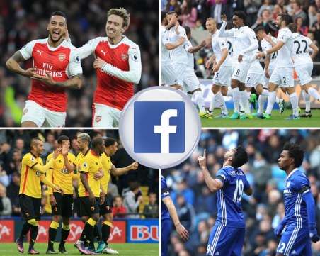 Фейсбук предава всички мачове от Висшата лига на живо в четири държави