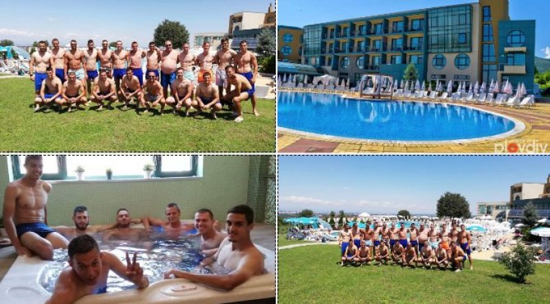 Отборът на “Марица“ проведе възстановителни процедури в топ хотел край Пловдив СНИМКИ
