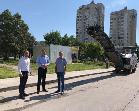 Облагородяват района около новия парк в Тракия