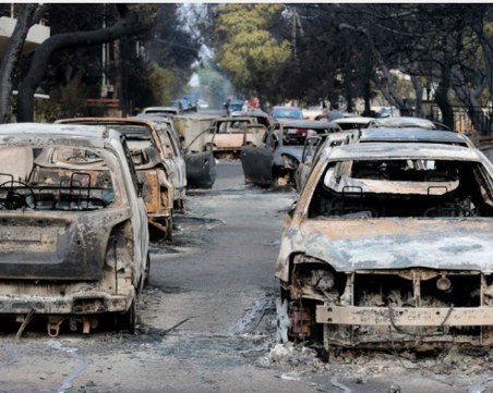 Късо съединение може да е предизвикало пожара в Гърция