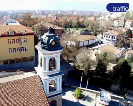 Църква на 10 века пази сърцето на Пловдив ВИДЕО с дрон