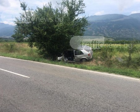 Ново меле на Подбалканския път край Карлово, има ранен СНИМКИ