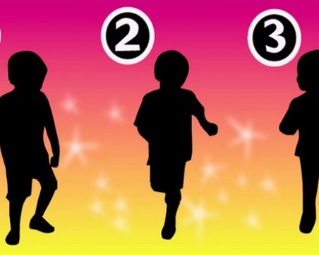 Кой от тези силуети е на момиче?