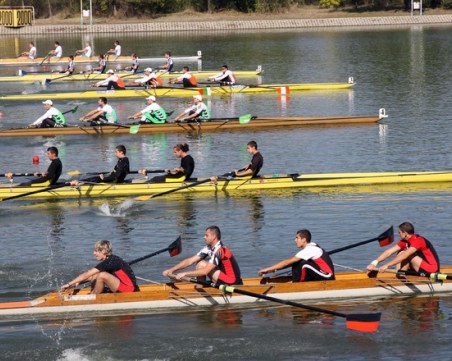 За пръв път снимат с дрон на световното по гребане в Пловдив