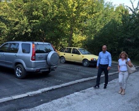 40 нови паркоместа бяха изградени пред жилищни блокове в Тракия