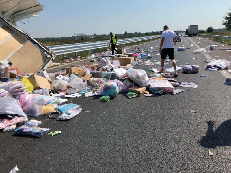 Движението по АМ Тракия край Пловдив вече е възстановено