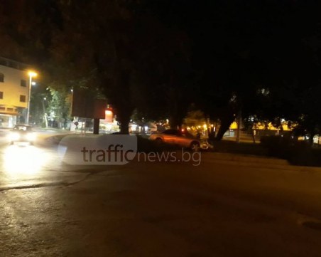 Пиян лекар приземил мерцедеса в колелото на Централна гара