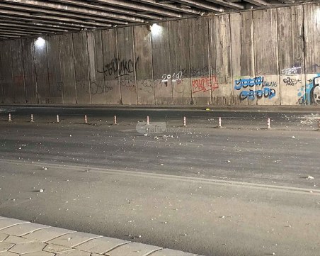 Не минавайте през подлеза на 