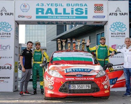 Пловдивският рали пилот Георги Гераджиев отново с възход в кариерата си ВИДЕО И СНИМКИ