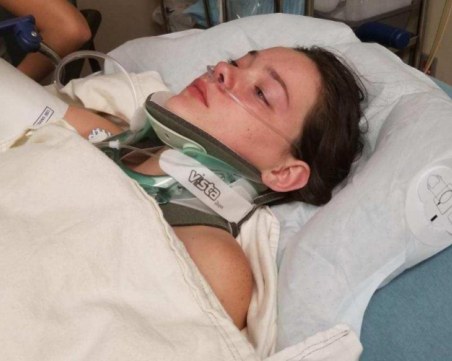 Момичето, блъснато от мост от приятелката си, проговори ВИДЕО+СНИМКИ