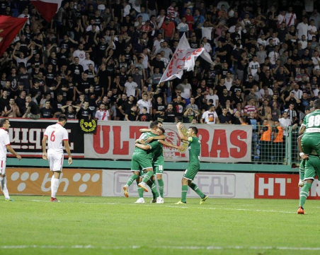 Лудогорец взе каквото му трябваше на разораната нива в Широки Брег