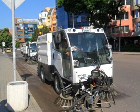 Ето го и графика за почистване на Пловдив
