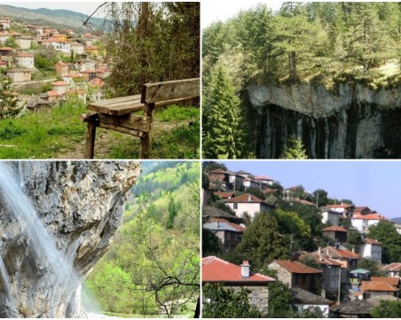 Само на 60 км от Пловдив: Китно селце, два водопада и скален феномен СНИМКИ