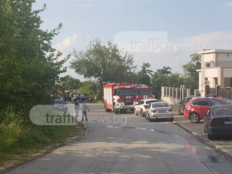 Огнеборец загина в обърнатата пожарна край Пловдив, има ранени СНИМКИ+ВИДЕО