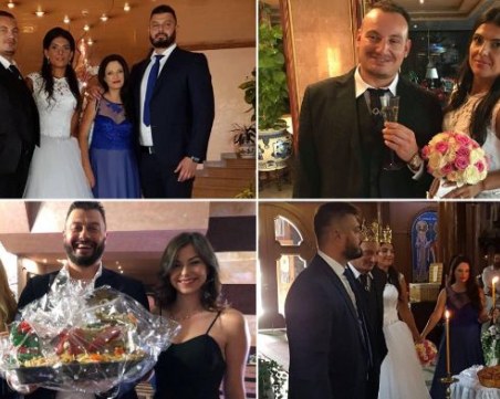 Николай Бареков и Мария Календерска кумуваха на стилна сватба в Пловдив СНИМКИ и ВИДЕО