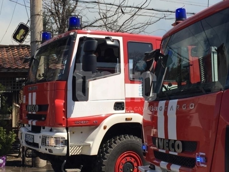 Пожар изпепели къща в Казанлък