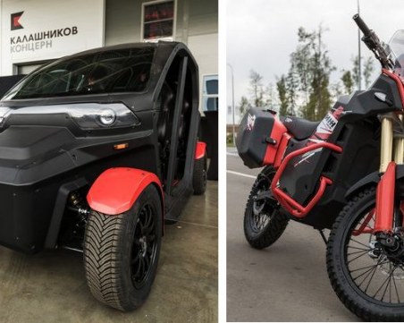 “Калашников“ вече прави електромобили и мотоциклети