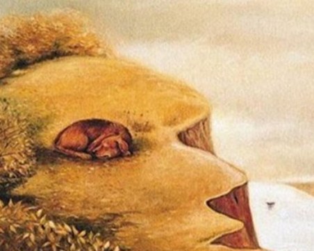 Какво видяхте първо на картинката?