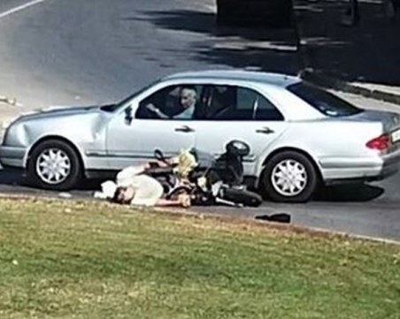 Блъснатият от бащата на президента: Не ме безпокойте, не ми се говори по този въпрос